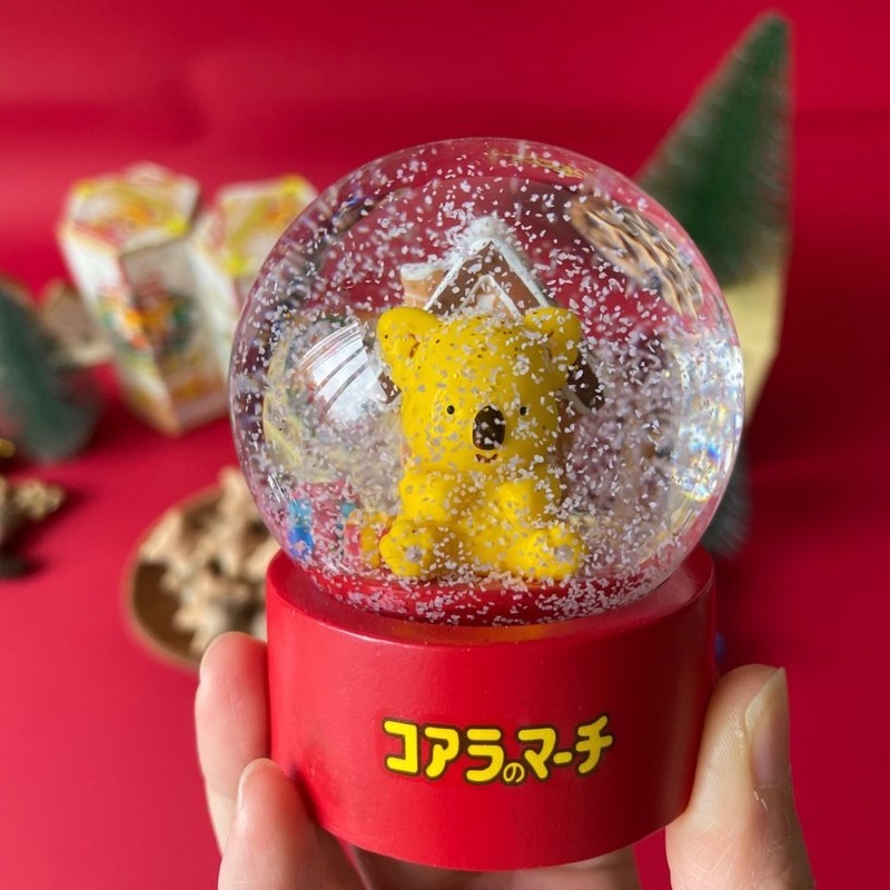 樂天小熊 🎄水晶球 辦公室療癒小物 聖誕禮物🎁