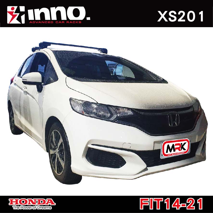 【MRK】INNO 車頂架 HONDA FIT 油電版 車頂架 包覆 XS201 車頂架系列 橫桿 行李架 XB100