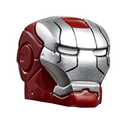 公主樂糕殿 LEGO 76125 超級英雄 鋼鐵人 馬克5 Mark5 頭盔 深紅色 10908pb13 A141