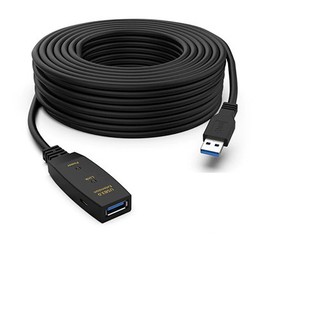 主動式 USB3.0 晶片型 訊號增強延長線 附電源