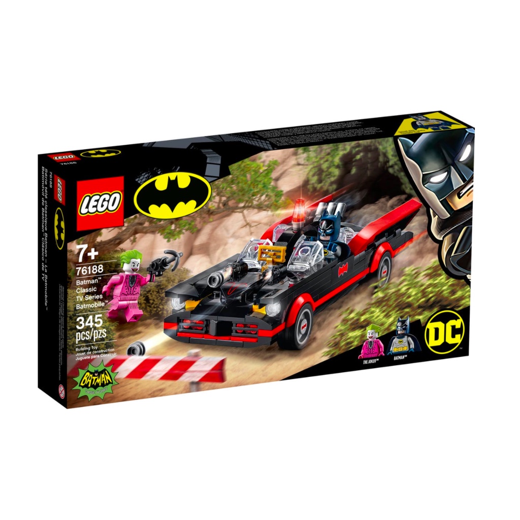 『現貨』LEGO 76188	DC-經典電視影集蝙蝠車    盒組  【蛋樂寶】