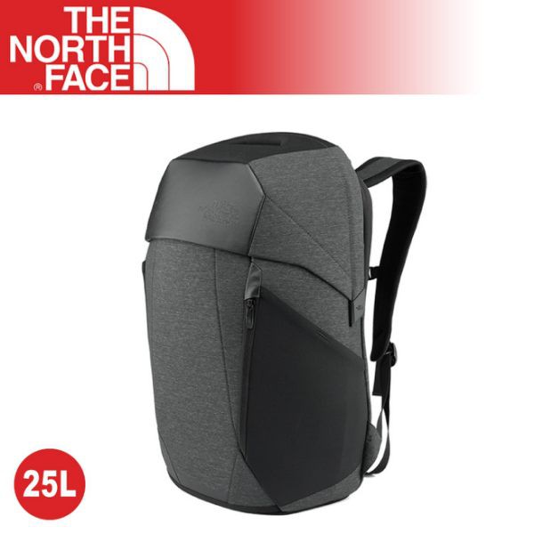 The North Face 25L ACCESS 02 15吋電腦背包《深灰/黑》/3KUR/雙肩後背包/悠遊山水