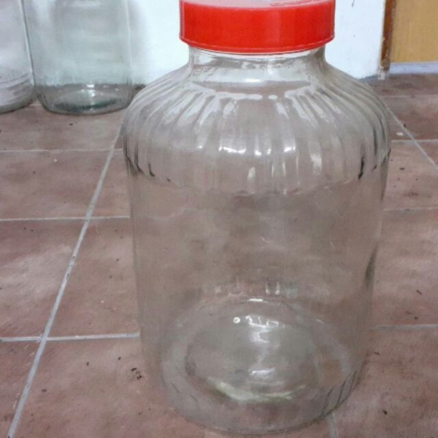 桃太郎 玻璃罐 玻璃桶 7成新
