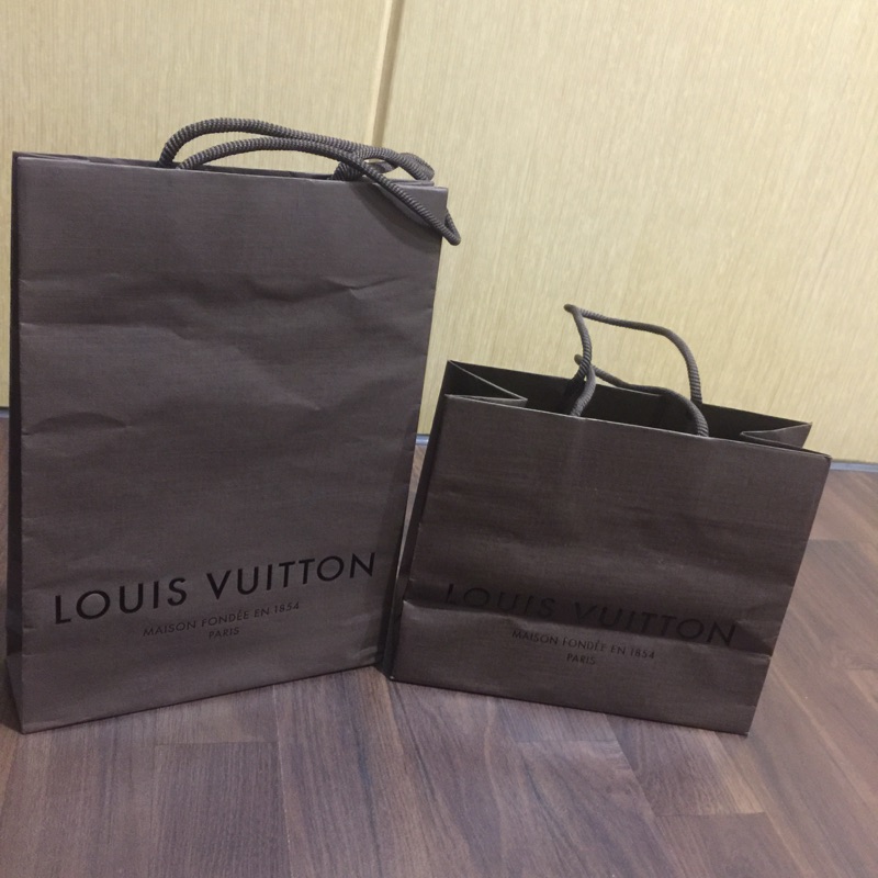 正品 LV LOUIS VUITTON 紙袋 專櫃 精品 名牌