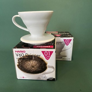 咖啡錁 Coffee Ké【 HARIO 】V60 白色01磁石濾杯 (1-2杯)