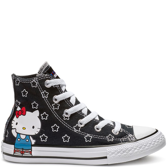 現貨☆【CONVERSE館】☆【CONVERSE X Hello Kitty聯名款帆布鞋】☆【CO163919F】