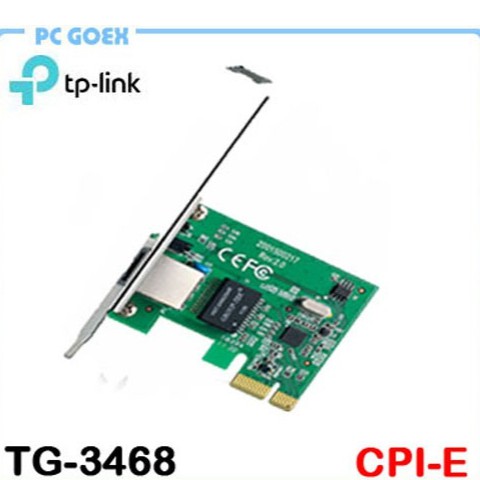 Gigabit PCI Express 網路卡 TG-3468 Pcgoex 軒揚