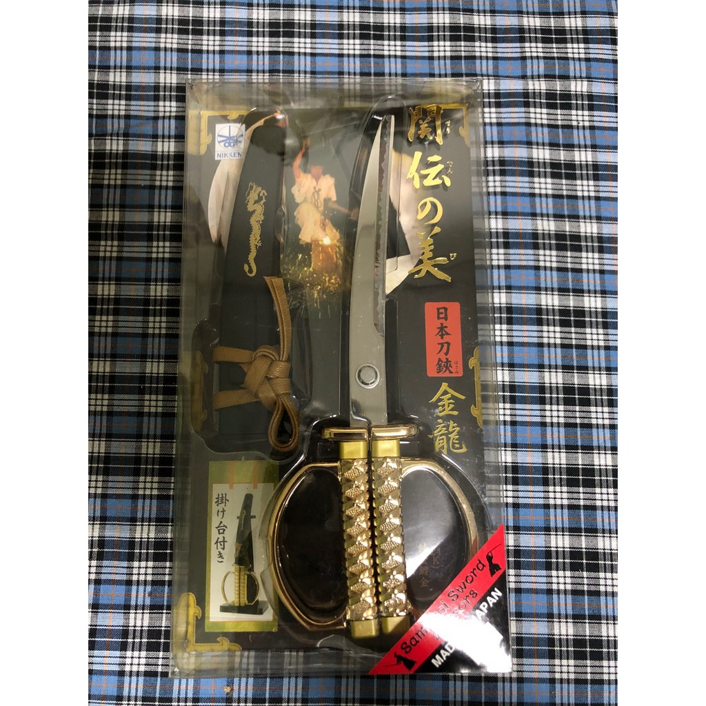 Nikken 関伝の美 SW-50G 日本武士剪刀-金色