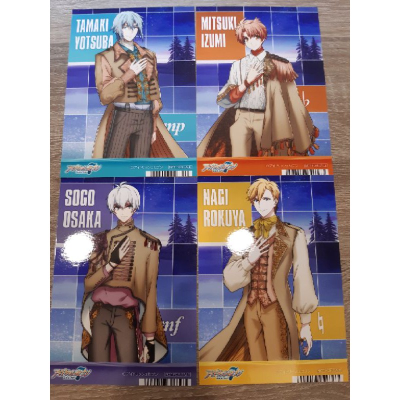 Idolish7 アイナナ偶像星願和泉三月四葉環逢坂壯五六彌nagi 週年相卡 蝦皮購物