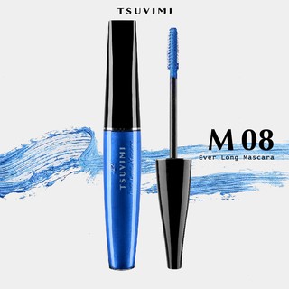 【Tsuvimi 姿慧美】閃亮彩色睫毛膏 M08 湖水藍 24H抗暈染 持久纖長捲翹 清水輕鬆卸 藍色系