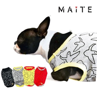 【你和我的狗】 日本MAiTE 純棉 寵物背心 寵物衣服 【現貨】 狗狗衣服 小狗衣服