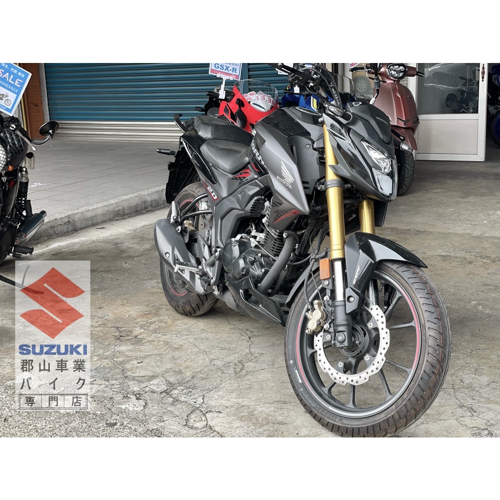 新竹郡山車業 Honda 21 本田hornet 2 0 0cc黑色現車在店舊換新 蝦皮購物