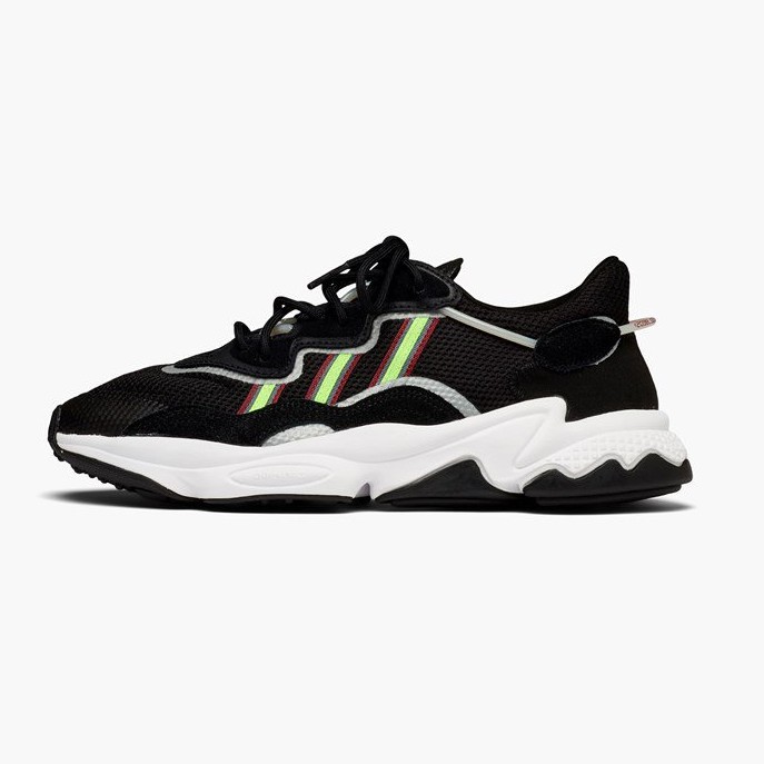 【小八】adidas Ozweego Black 黑綠 EE7002