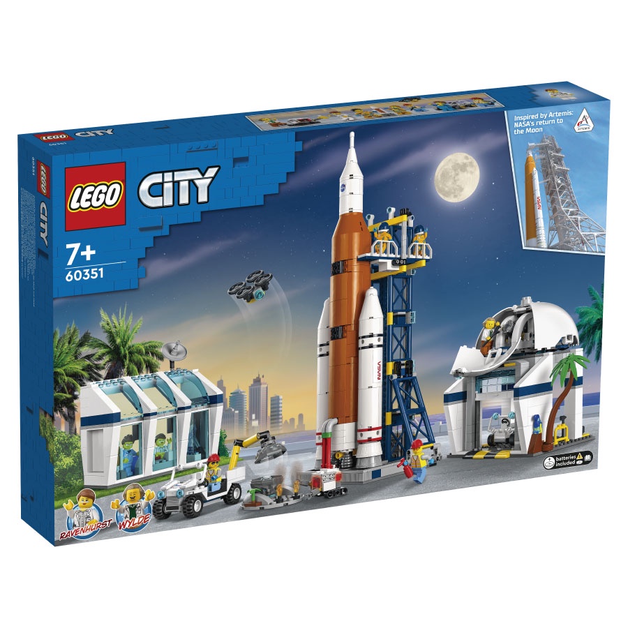 LEGO樂高 60351 火箭發射中心 玩具反斗城