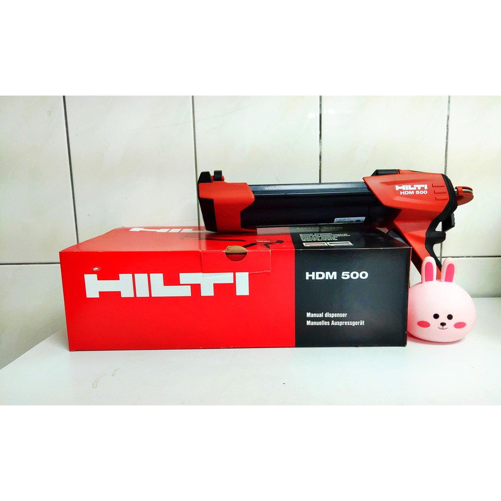 &lt;麻吉賣場&gt; HILTI 喜利得 HDM 500 附 套管HIT-CB500 植筋膠槍 植筋膠 注射器 喜得釘 原裝進口