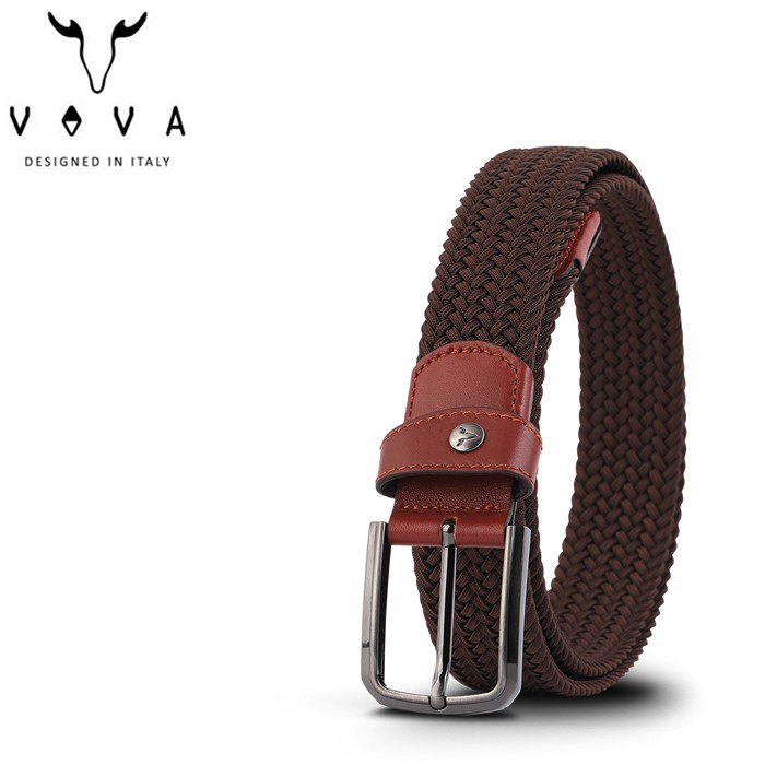 VOVA 穿針式皮帶 彈性編織皮帶 VA011-002 穿孔式皮帶