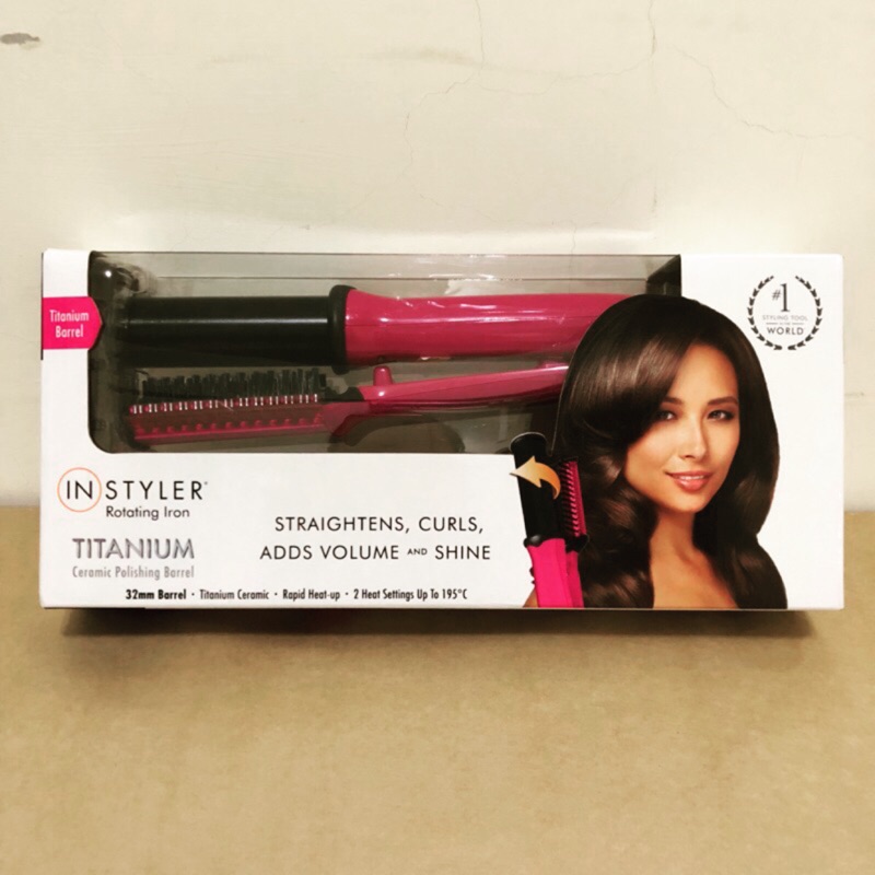 【Instyler】第二代負離子兩用速效電動捲髮器