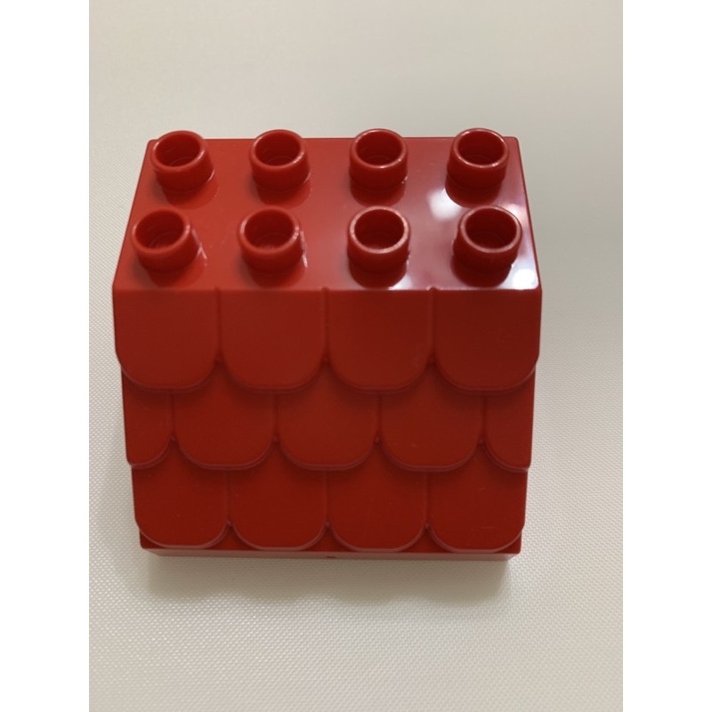 二手得寶 正版 樂高 LEGO 樂高積木 DUPLO 大顆粒 紅色 屋頂