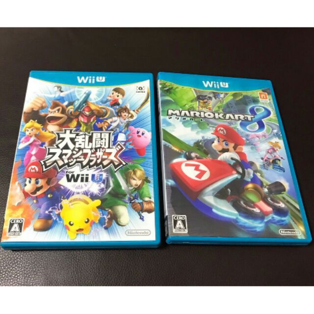 Wiiu 原版遊戲片正版片純日版瑪莉歐賽車8 明星大亂鬥超級馬力wii U 二手片中古片 蝦皮購物