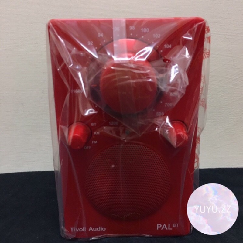 Supreme 藍芽 喇叭 收音機 Tivoli Pal BT Speaker 紅色