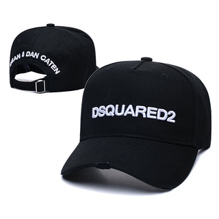 Dsquared2 新款刺繡棒球帽可調節中性戶外旅行帽街頭服飾
