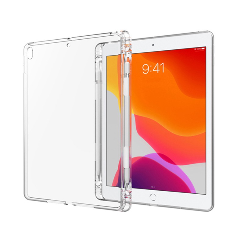 Apple蘋果2019版iPad Air10.5 2017版iPad Pro10.5吋附筆槽殼TPU透明背蓋 廠商直送