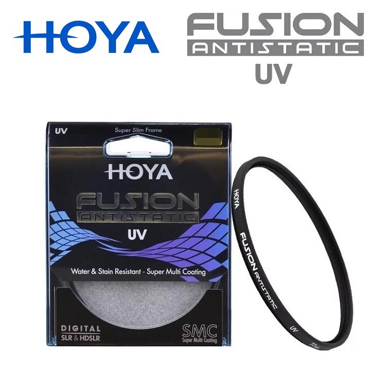 HOYA Fusion ANTISTATIC UV 抗紫外線 18層超級多層鍍膜 保護鏡 公司貨 72mm~105mm