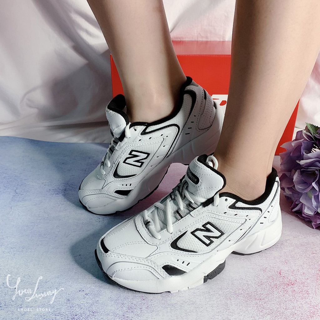 【Luxury】韓國正品 New Balance WX452系列 黑白 灰白 復古鞋 厚底鞋 男女鞋 情侶鞋