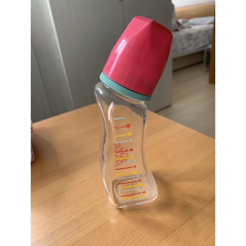 日本製防脹氣Betta玻璃奶瓶