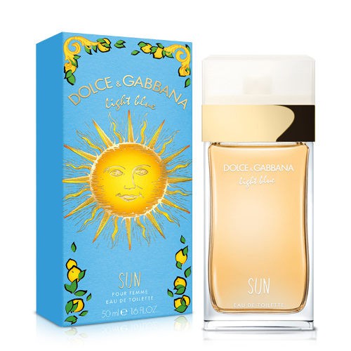 D&G Light Blue Sun Woman 陽光夏日女性淡香水(50ml)(100ml)