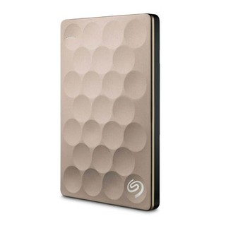 SEAGATE Backup Plus Ultra Slim 2.5吋 1TB外接式行動硬碟(金色)