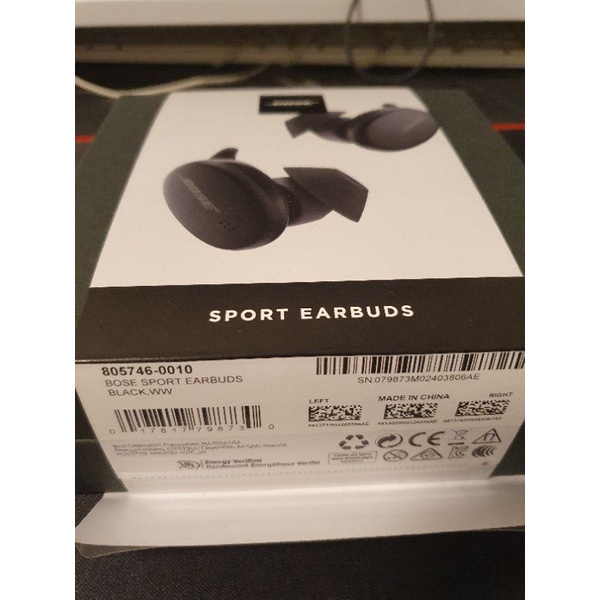 最新款 全新未拆封 Bose Sport Earbuds 真無線藍芽運動耳機 抗噪耳機