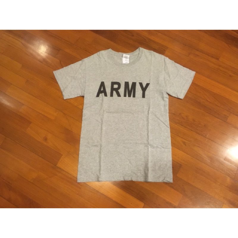 GILDAN短tee 灰ARMY 男款S號