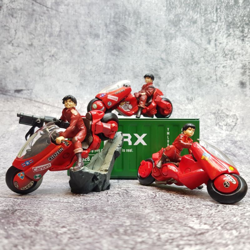 ⭐喔啦玩具店⭐AKIRA 阿基拉 機車 摩托車 電單車 金田正太郎 老玩具 早期扭蛋 盒玩  大友克洋 玩具公仔