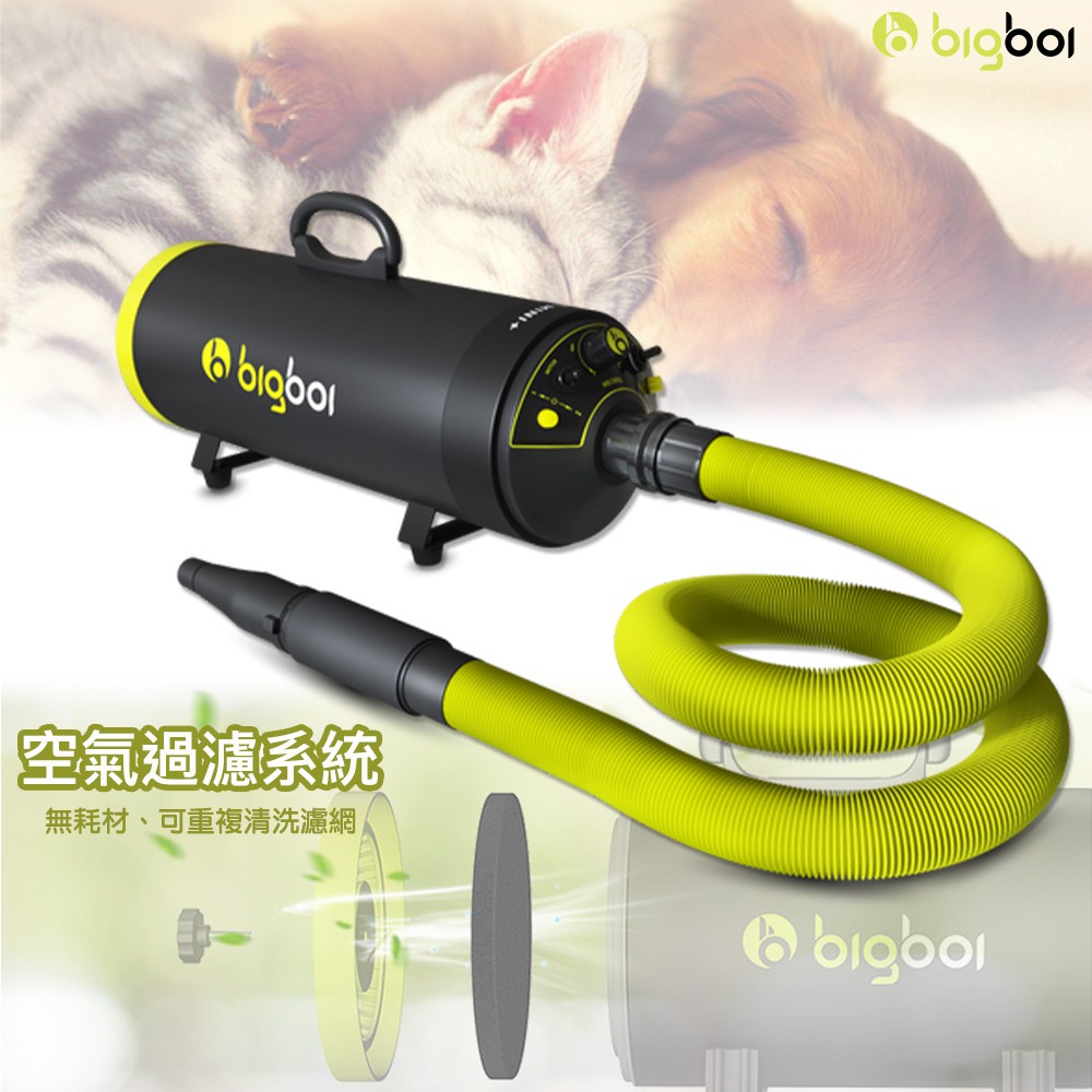 少量促銷~bigboi 寵物乾燥吹風機 MINI PLUS+ 吹水機 寵物吹乾 寵物美容 汽機車吹乾機 寵物吹毛機
