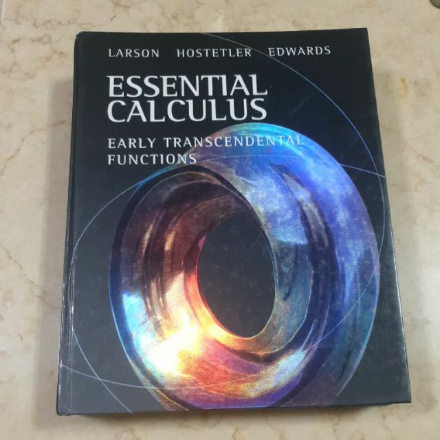 Essential Calculus (larosn hosteler edwards) 微積分原文書