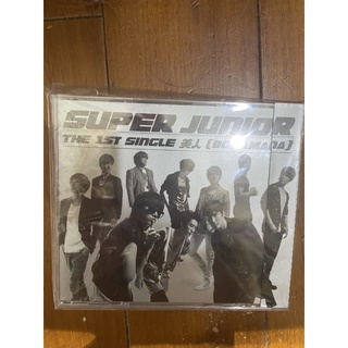 Super Junior 日單 台壓版 美人(BONAMANA) (CD ONLY) 空專