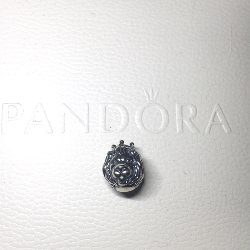正品 Pandora 潘朵拉 925純銀 獅子座 星座系列 皇冠獅子