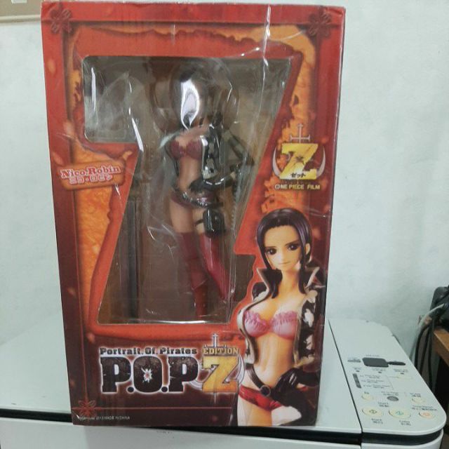 現貨 港版 海賊王 航海王 pop  z 妮可 羅賓 大盒 公仔