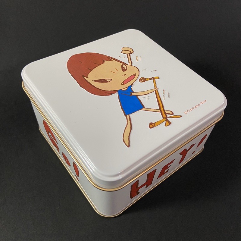 奈良糕鐵盒  奈良美智特展限定商品