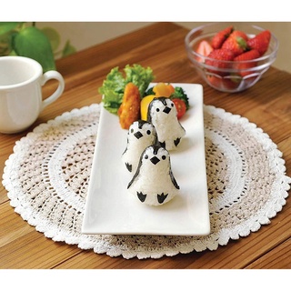 日本 ARNEST 可愛 企鵝 飯糰 壓模 親子創意料理 1組 可愛模具 飯糰模具 皇后廚房