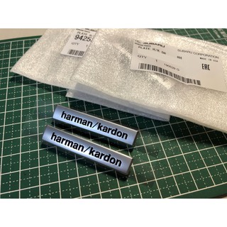 SUBARU 原廠 harman/kardon 銘牌 純正部品 汽車音響