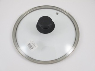 22cm汽孔強化玻璃鍋蓋~台灣製