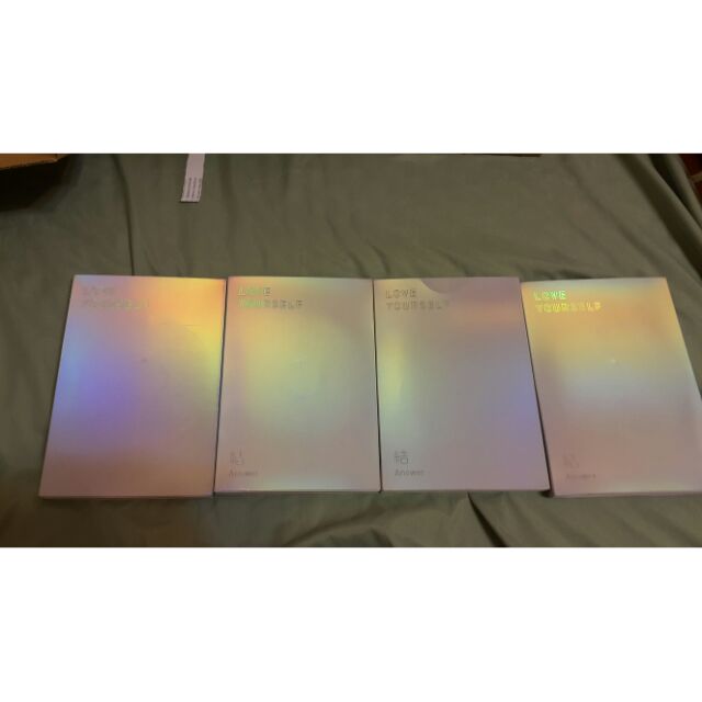 （四版綁售）BTS Love yourself 結空專