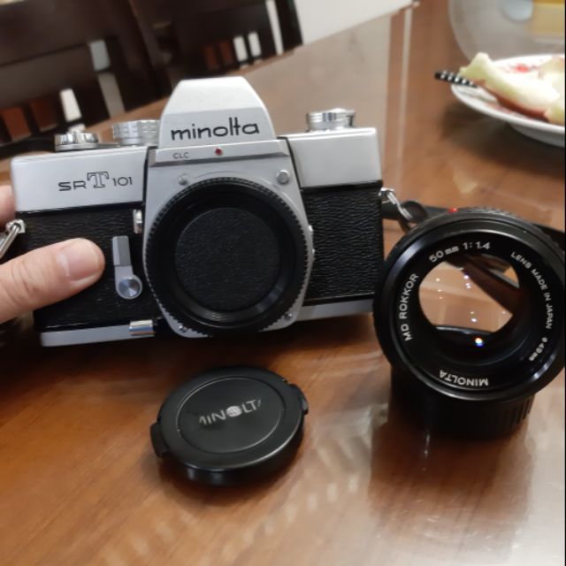 Minolta SRT101 + MD 50mm F1.4 大光圈