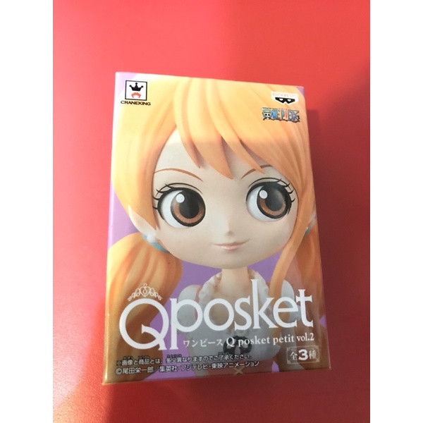 日版🇯🇵金證 海賊王 Qposket Petit vol.3 娜美