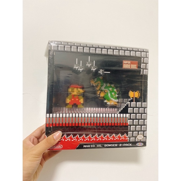 馬力歐 任天堂 庫巴 場景 紅白機 時期 超級瑪莉歐 盒玩 2.5吋 瑪利歐兄弟 公仔 模型 扭蛋 玩具