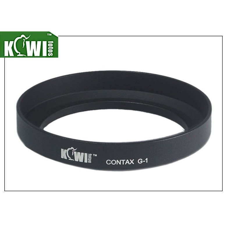 我愛買】KIWI黑色金屬CONTAX-G遮光罩GG-1適G1 G2 28mm 1:2.8 Biogon 35mm 1:2