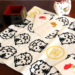 日本IKS手染巾-老虎 ｜雜貨、露營、居家、戶外、生活
