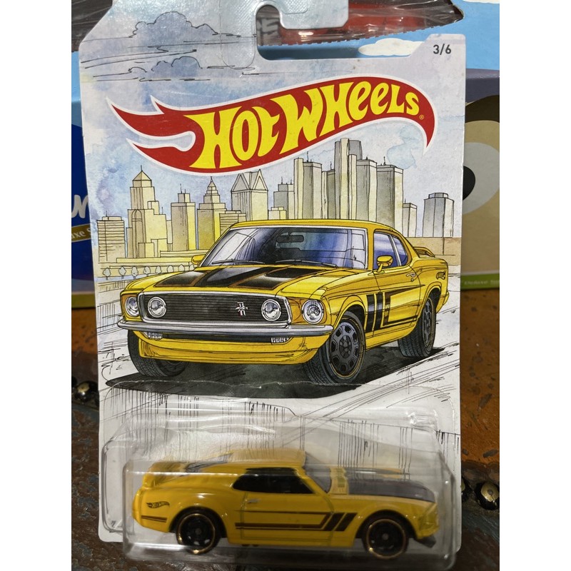 hot wheels hotwheels ‘69 Ford Mustang Boss 302 風火輪福特野馬肌肉跑車